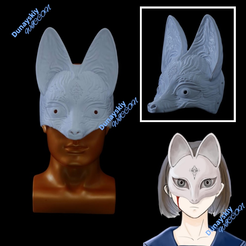Cosplay Prop 3D Print Settings - Hill Halloween Masquerade Party Maschera di
