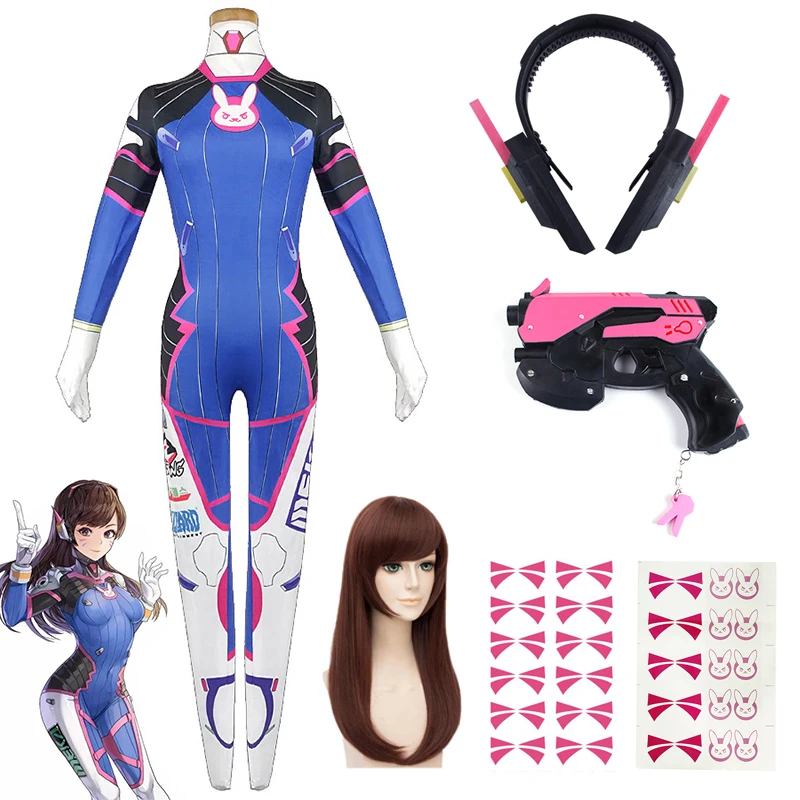 Cosplay Prop Pistol - Gioco Overwatch Dva costumi Cosplay collant