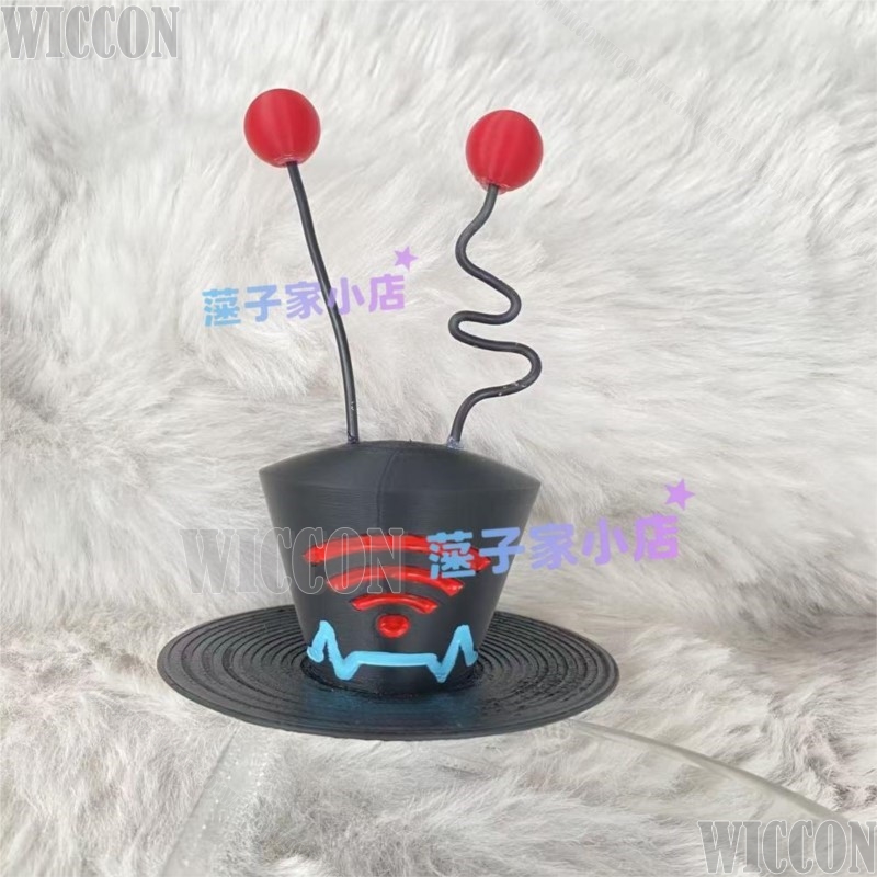 Vox Cappello Nero Anime Hassbi - Cosplay Prop 3D Print Settings recensione e prezzo