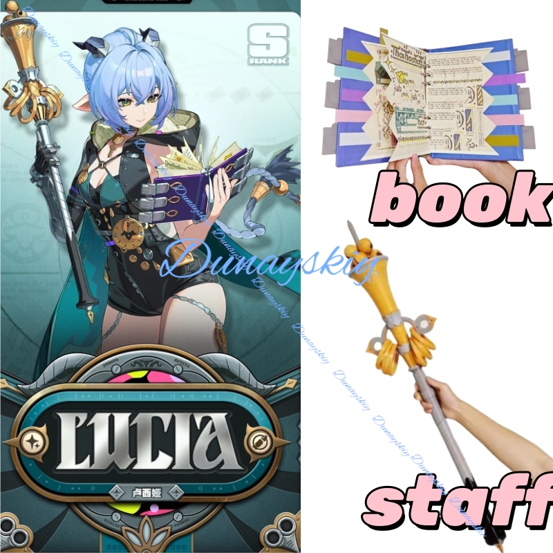 Gioco Zenless Zone Zero Lucia  - Cosplay Prop Book recensione e prezzo