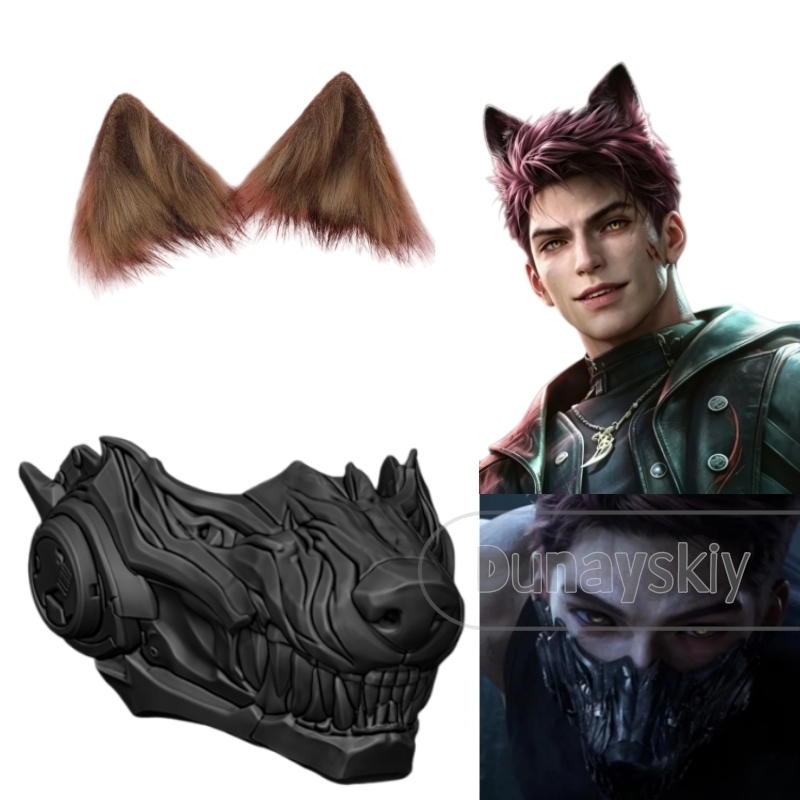 Maschera di Valko Wolf da Love - Cosplay Prop 3D Print Settings recensione e prezzo