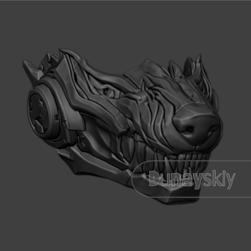 Maschera di Valko Wolf da Love - Cosplay Prop 3D Print Settings recensione e prezzo