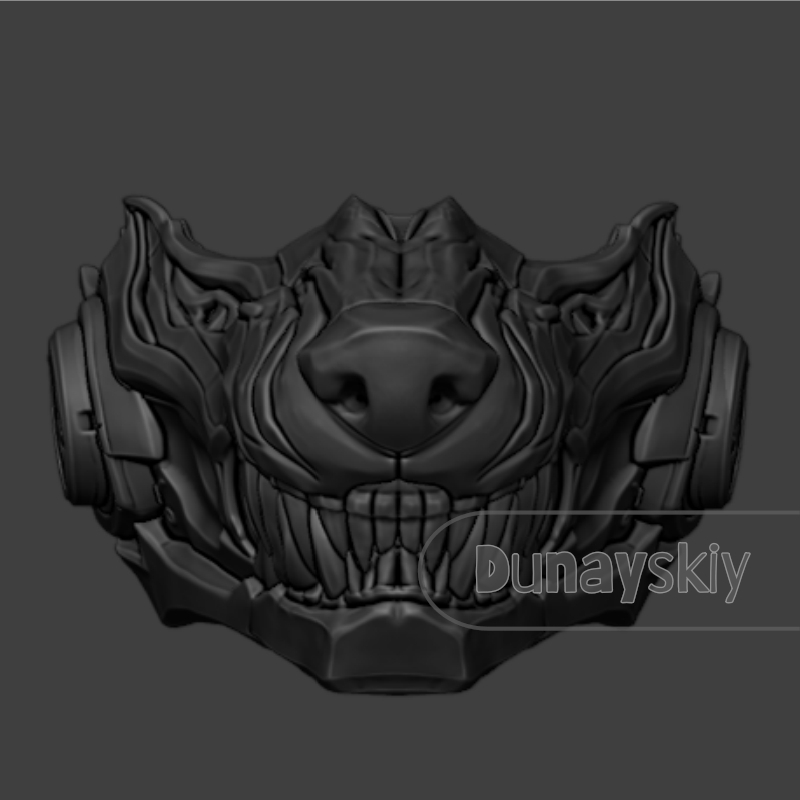Maschera di Valko Wolf da Love - Cosplay Prop 3D Print Settings recensione e prezzo