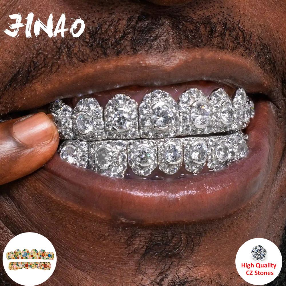 JINAO Hip Hop Grillz Completo  - Cosplay Flame Prop recensione e prezzo