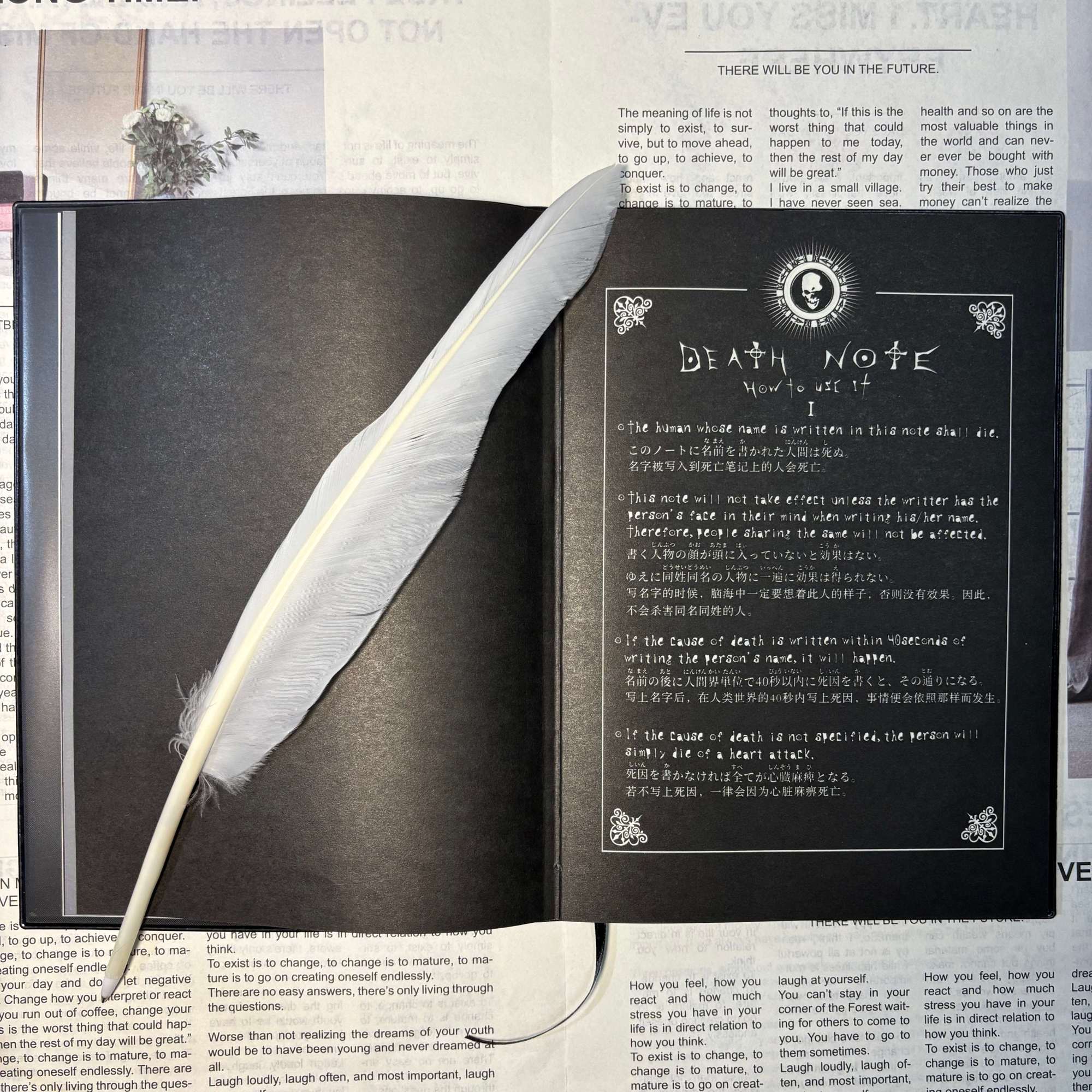 Quaderno Death Note, Penna a P - Cosplay Prop Book recensione e prezzo