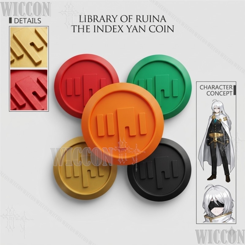 Library Of Ruina The Index Yan - Cosplay Prop 3D Print Settings recensione e prezzo